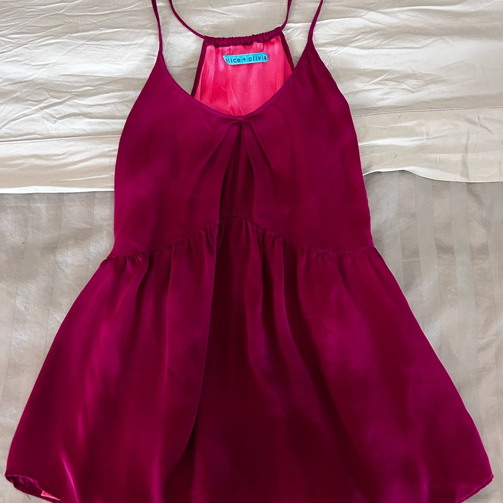 Fushia/Pink Top